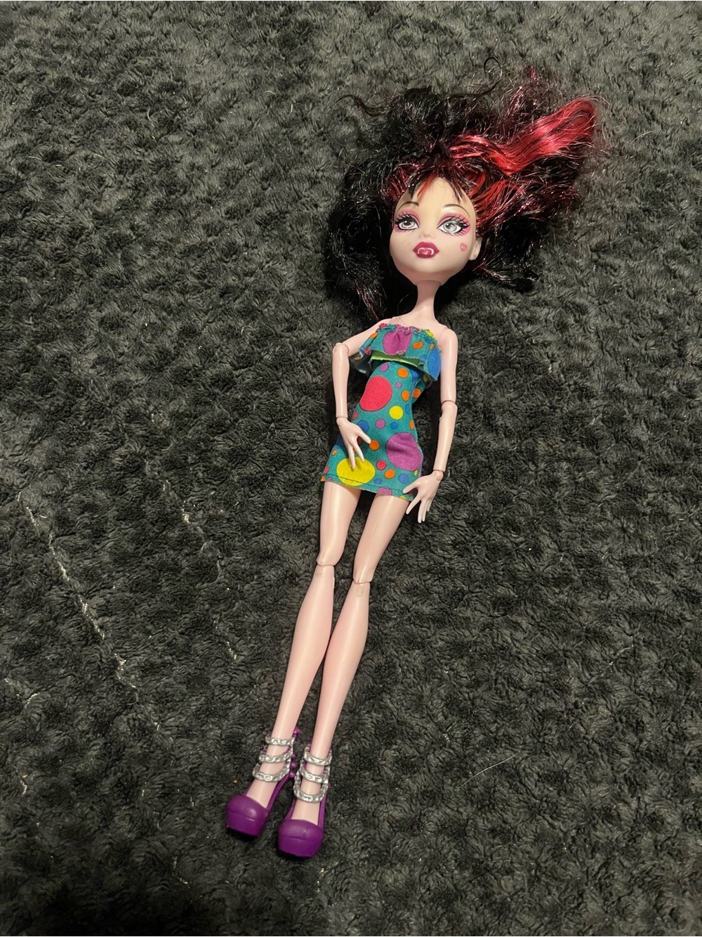 MONSTER HIGH SKULL SHORES DRACULAURA DOLL SAILOR SWIMSUIT 2008